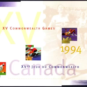 Canada Post Thematic Collection 1994 XV Commonwealth Games New booklet