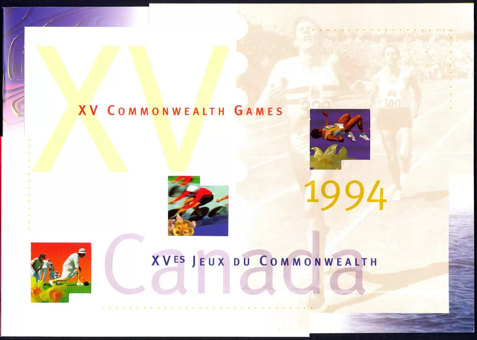 Canada Post Thematic Collection 1994 XV Commonwealth Games New booklet