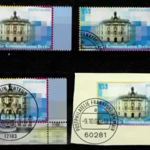 Germany 2002 Museum of Communication Berlin postage stamps