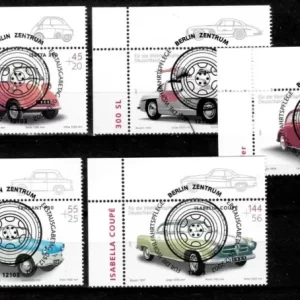 Germany stamps 2002 Old timer Cars set First day issue