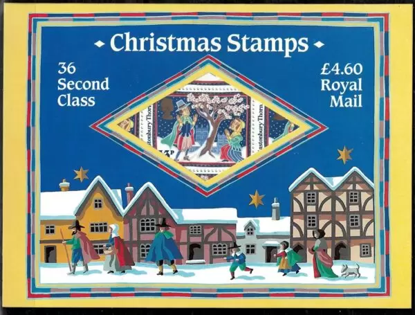 Great Britain 1986 Christmas sheet of 36 stamps in folder MNH