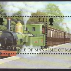 Isle of Man 1998 stamps Trains, Railways, Steam Locomotives MNH