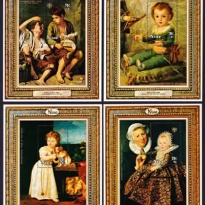 Niue Paintings 1979 Year of The Child – Art stamps