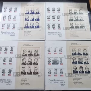 Presidents of the United States 1986 First Day Of Issue