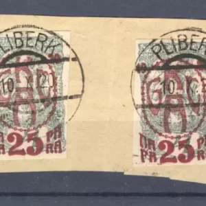 SHS – Chainbreakers SLovenia 1920 Used cut “Pliberk” Austria cancel