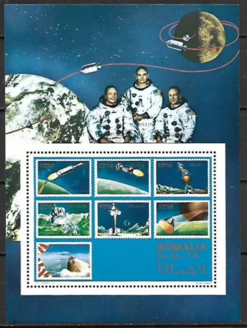 Somalia year 1970 stamp Space MNH **