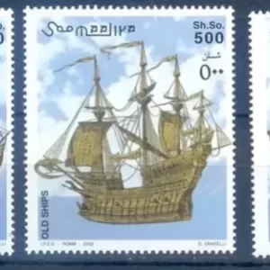 Somalia year 2002 Ships stamp