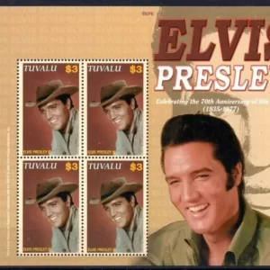 Tuvalu 2006 Elvis Presley MSS stamps