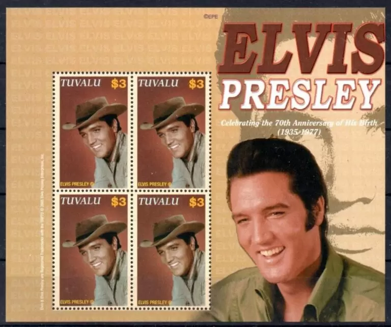 Tuvalu 2006 Elvis Presley MSS stamps