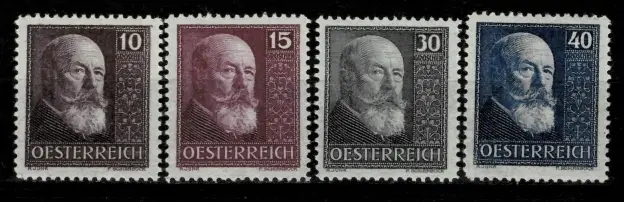 Austria postage stamps year 1928 Dr. Michael HAINISCH set