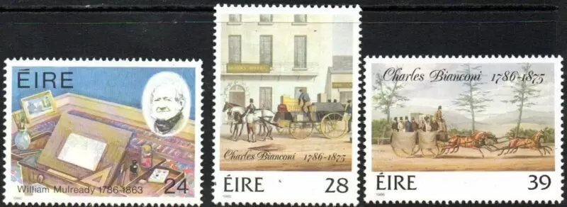 Ireland year 1986 Art - full set of stamps