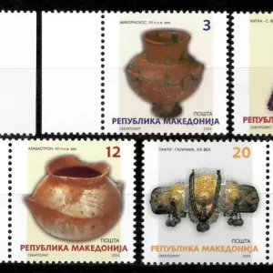 Macedonia year 2004 Cultural Heritage - Crafts stamps set