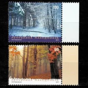 Macedonia 2011 Europa Cept – Forests postage stamps