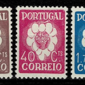Portugal year 1938 International Vineyard and Wine Congress stamps set