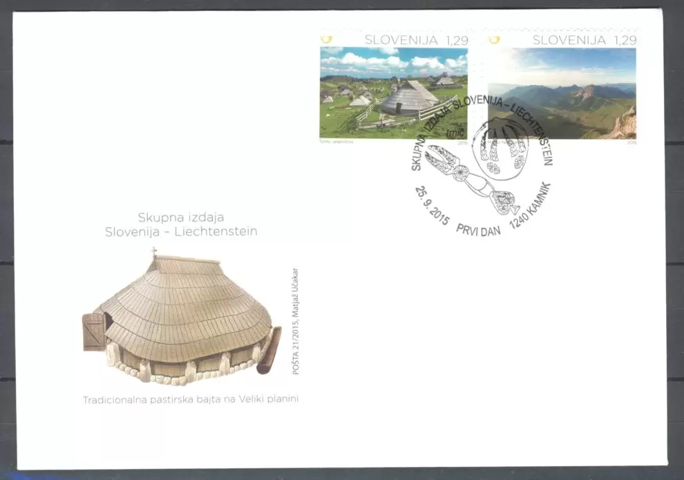 Slovenia 2015 The Alps as a Habitat Cover FDC