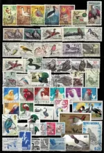 Worldwide Fauna Birds collection Used