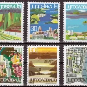 Yugoslavia year 1965 stamps Local Tourism Complete set MNH (**)