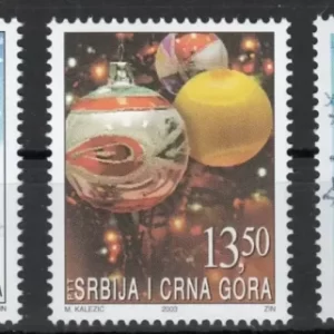 Yugoslavia/Serbia 2003 New Year Christmas Santa Claus