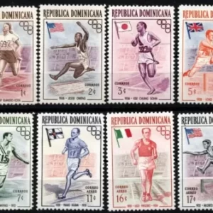 Dominican Republic year 1956 Olympic summer games Melbourne full set