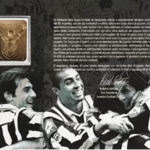 Italy 2002 Soccer Football Juventus Champion of Italy 2002 postage stamps