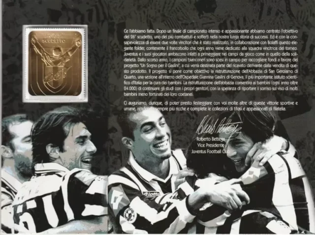 Italy 2002 Soccer Football Juventus Champion of Italy 2002 postage stamps