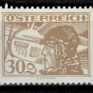 Austria 1926 Airmail 30g postage stamp