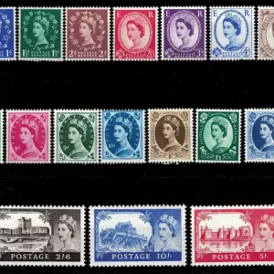 Great Britain year 1952/58 stamps ☀ MNH lot