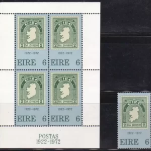 Ireland 1972 50th Anniversary of the First Irish Stamp MNH