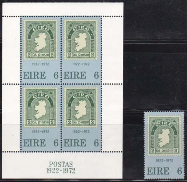 Ireland 1972 50th Anniversary of the First Irish Stamp MNH