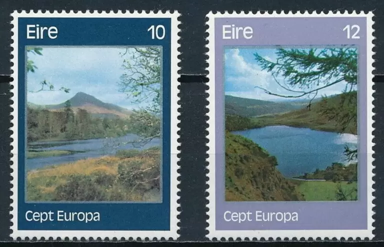 Ireland year 1977 stamps - EUROPA Stamps - Landscapes