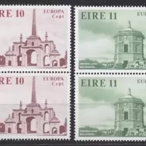 Ireland year 1978 EUROPA Stamps - Architecture full set