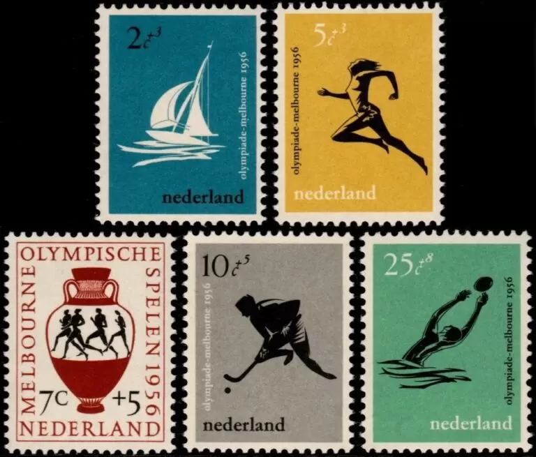 Netherlands 1956 Olympic summer games Melbourne