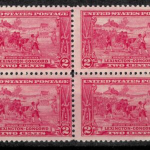 USA Stamp year 1926 - 2c Lexington-Concord