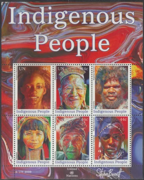 UN Vienna 2009 Indigenous People MNH