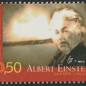 Bosnia Mostar 2004 Year of physics Albert Einstein stamp