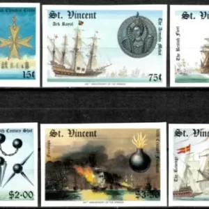 St. Vincent year 1988 stamps 400th Ann. of the Armada complete set MNH**