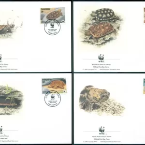 Tanzania 1993 WWF – Fauna Reptiles Turtles