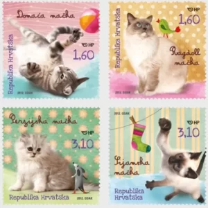 Croatia 2012 Children’s World - Pets - Domestic Cat MNH