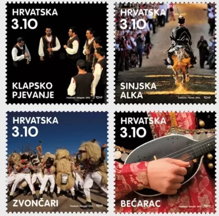 Croatia year 2015 Croatian Intangible Cultural Heritage