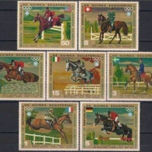 Guinea year 1972 stamps Olympic Games ☀ MNH