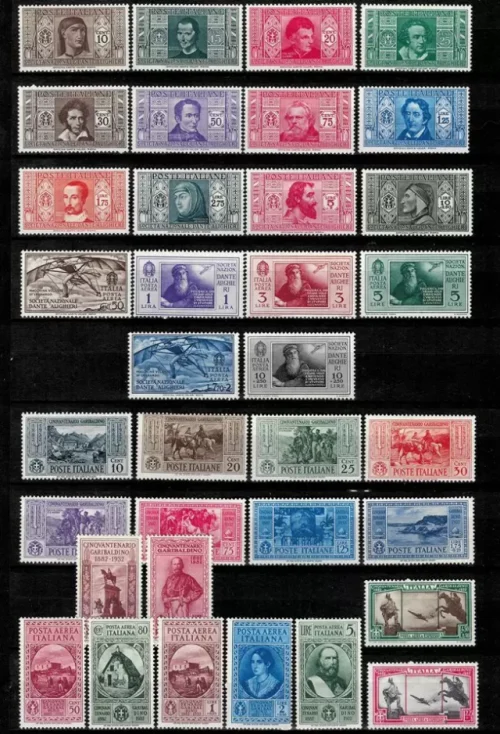 Italy Republic stamps 1932 year Mi 373 / 407 Cat value 550 Eur sets