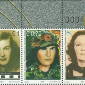 Kosovo 2013 Famous Women MSS postage stamps