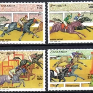 Somalia 2000 Sports Horse Racing stamps set MNH