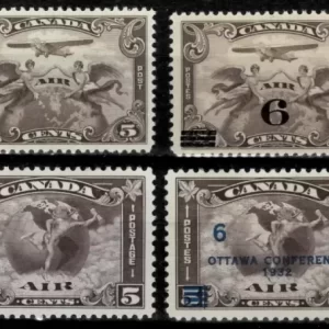 Canada year 1928/1932 stamps MH set