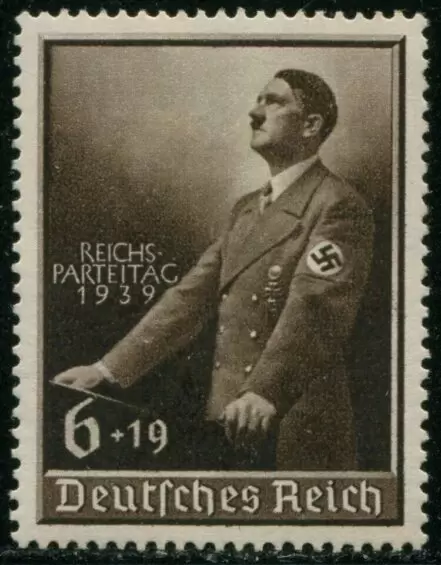 German Reich year 1939 stamp Nuremburg Congress MNH **