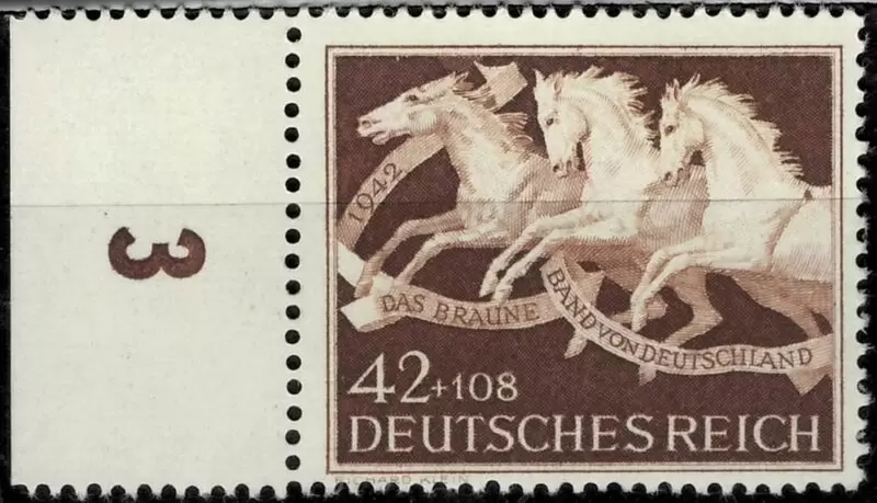 German Reich year 1942 stamps