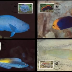 Grenada 1984 WWF – Sea / Coral Reef Fishes set