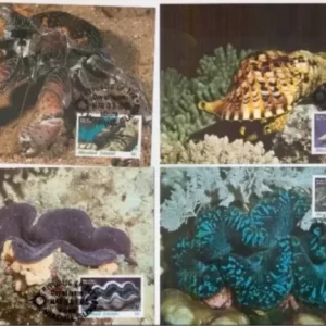 Marshall Islands 1986 WWF- Sea / Marine life Max cards set