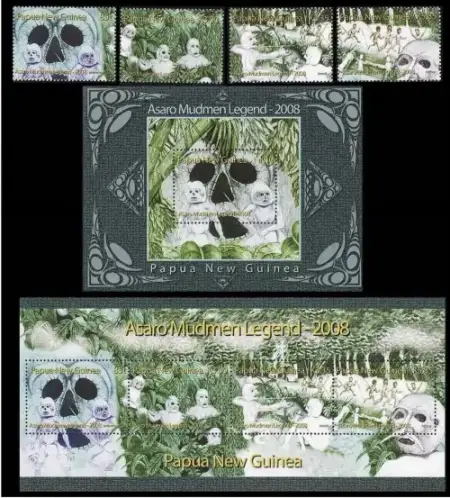 Papua New Guinea 2008 Legends FOLKLORE myths postage stamps MNH