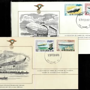 Grenada Grenadines 1978 anniversary of aviation First day cover